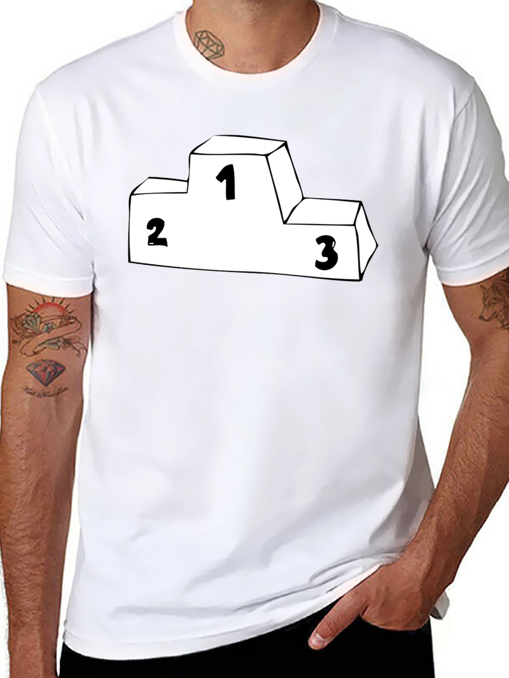 Winners Podium Graphic T-Shirt