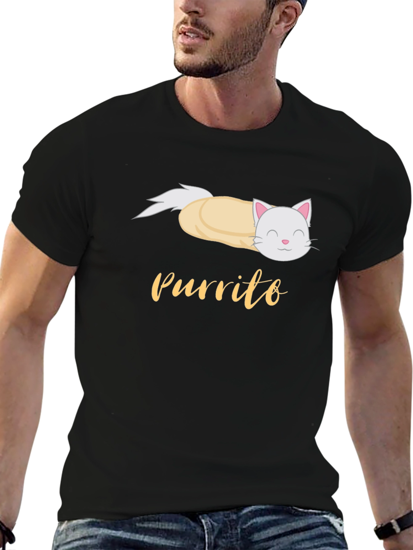 Purrito T-Shirt - Cat Burrito Graphic Tee