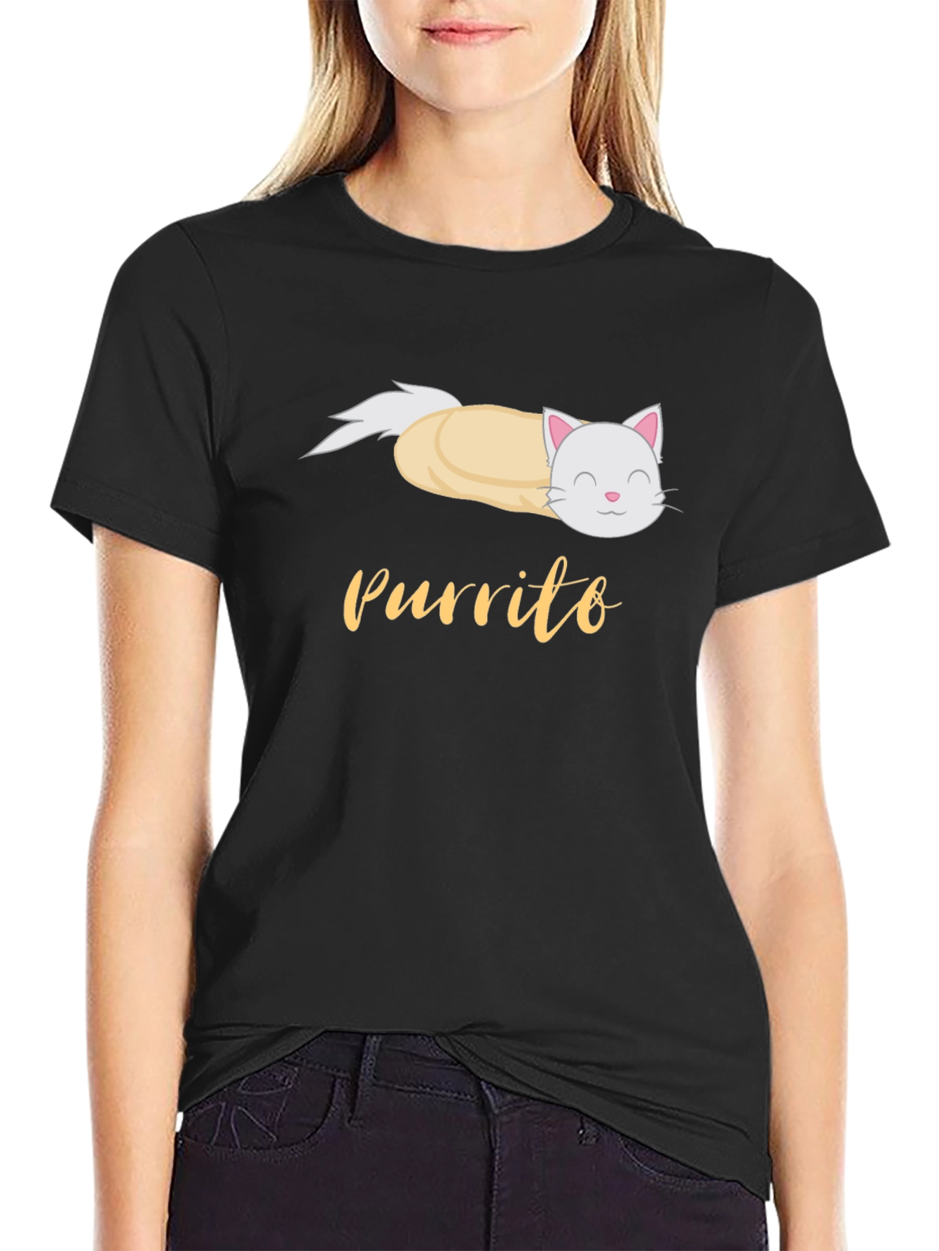 Purrito T-Shirt - Cat Burrito Graphic Tee
