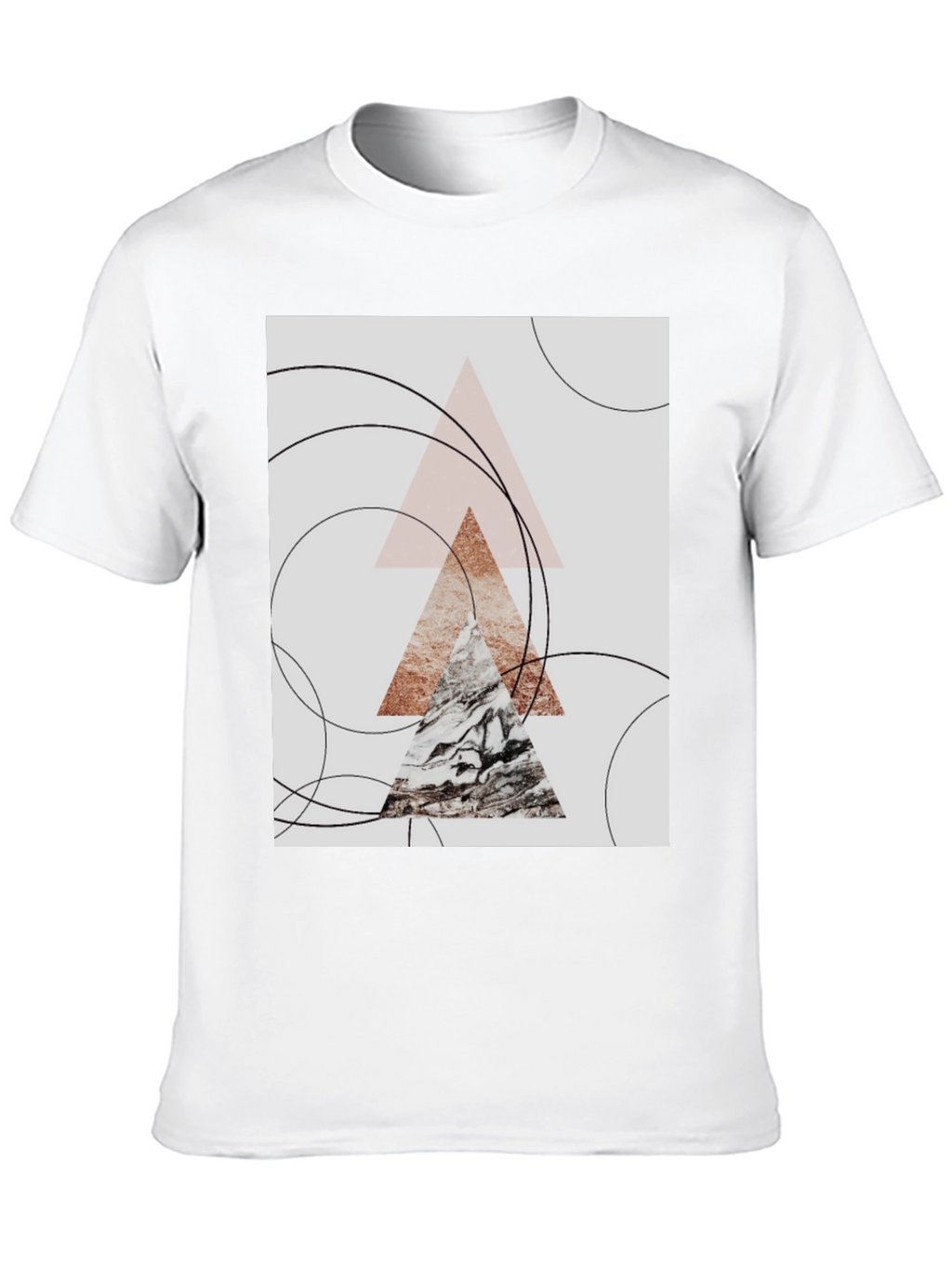 Abstract Geometric Graphic Tee