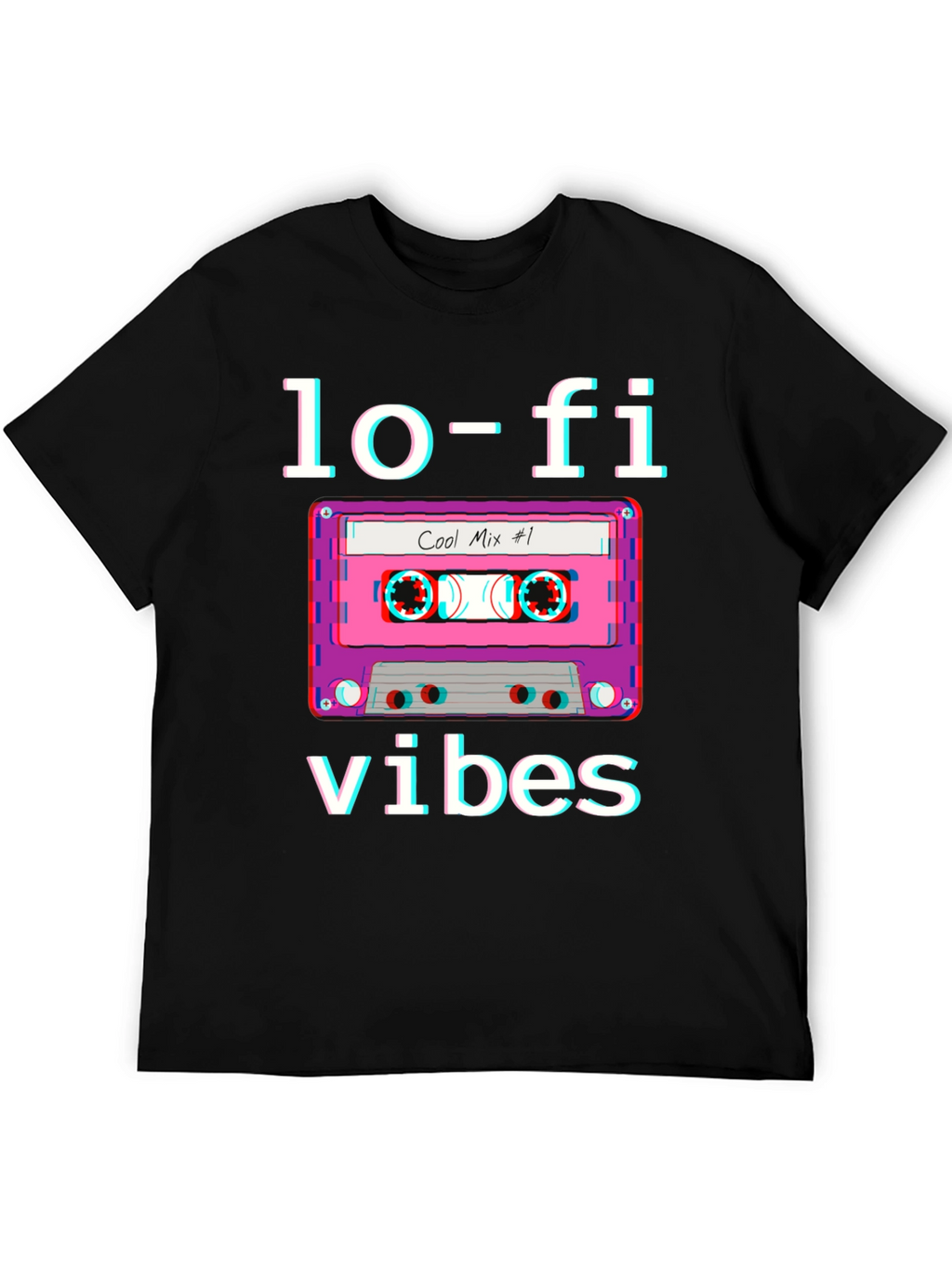 Lo-Fi Vibes Cassette Tape Graphic T-Shirt