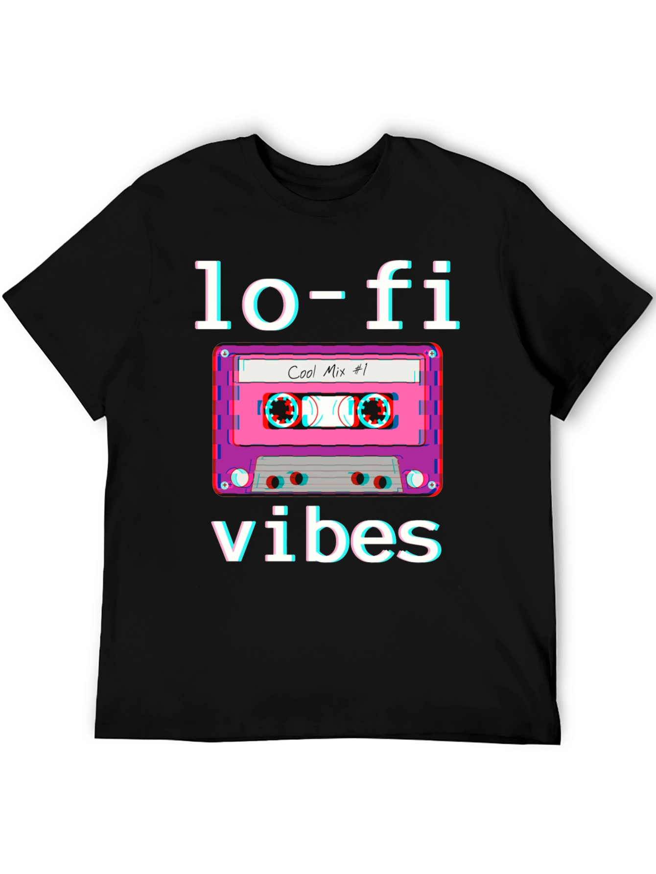 Lo-Fi Vibes Cassette Tape Graphic T-Shirt