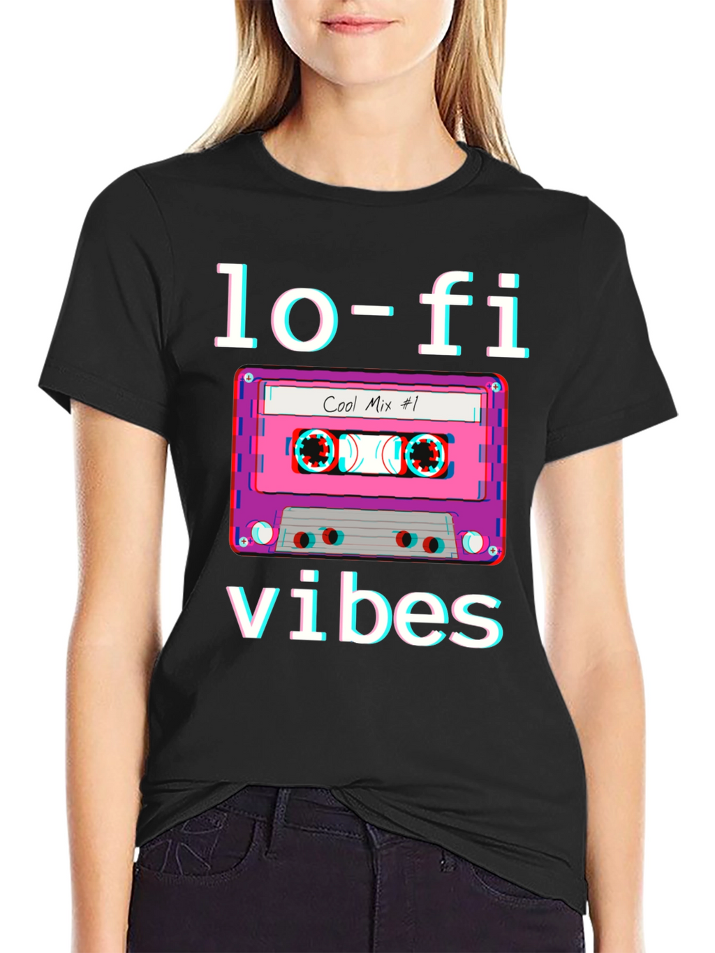 Lo-Fi Vibes Cassette Tape Graphic T-Shirt