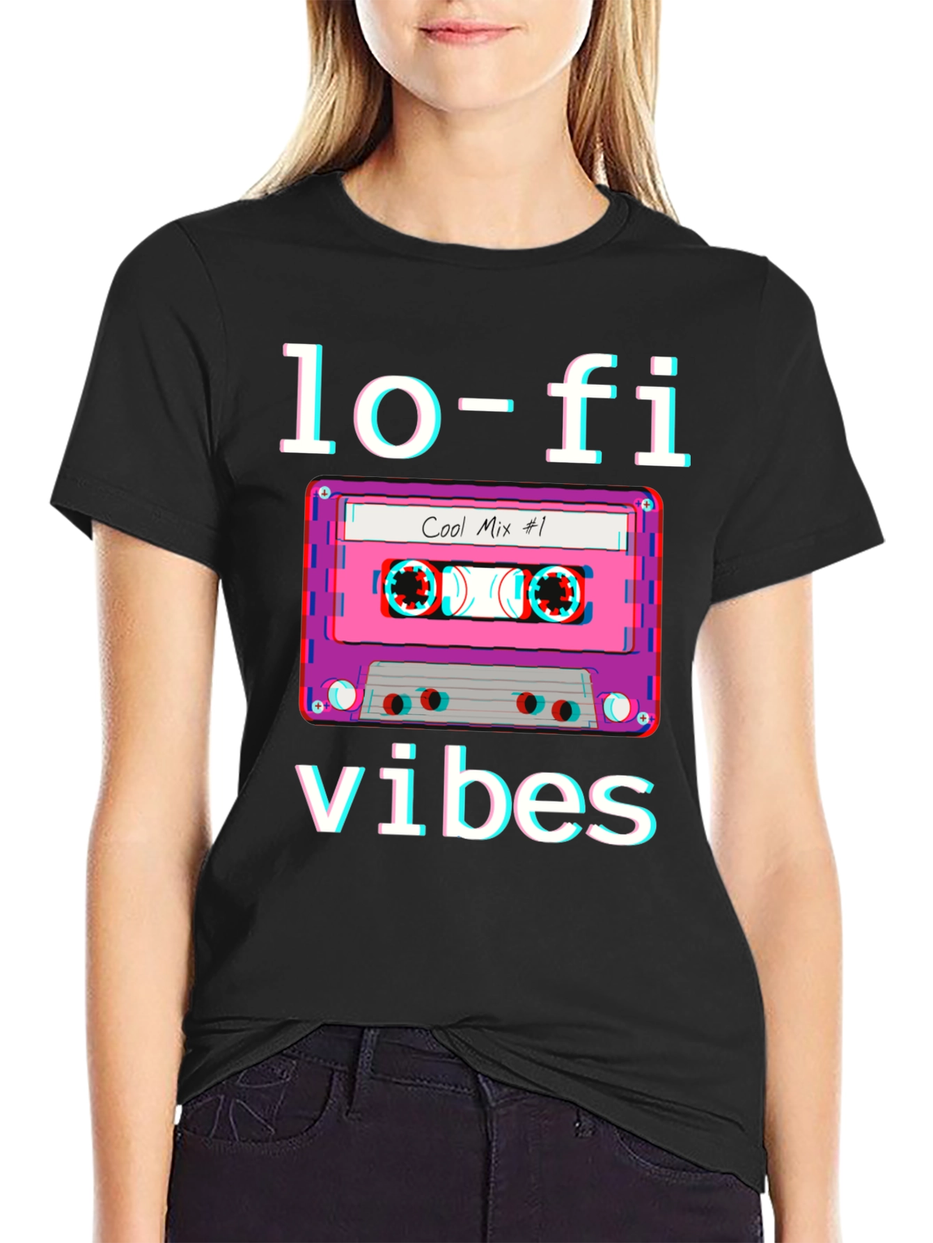 Lo-Fi Vibes Cassette Tape Graphic T-Shirt