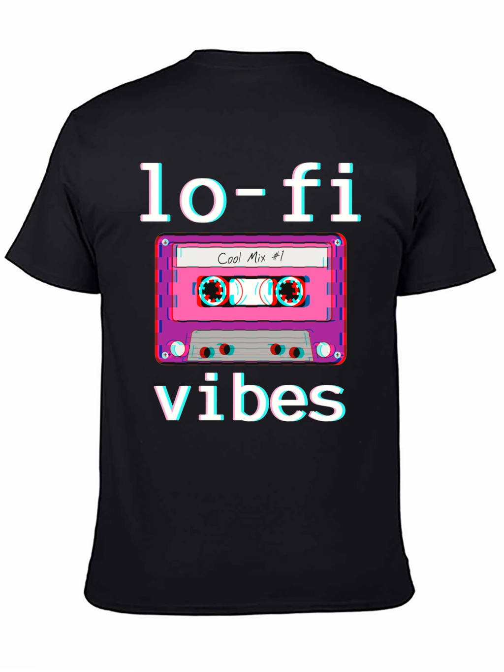 Lo-Fi Vibes Cassette Tape Graphic T-Shirt