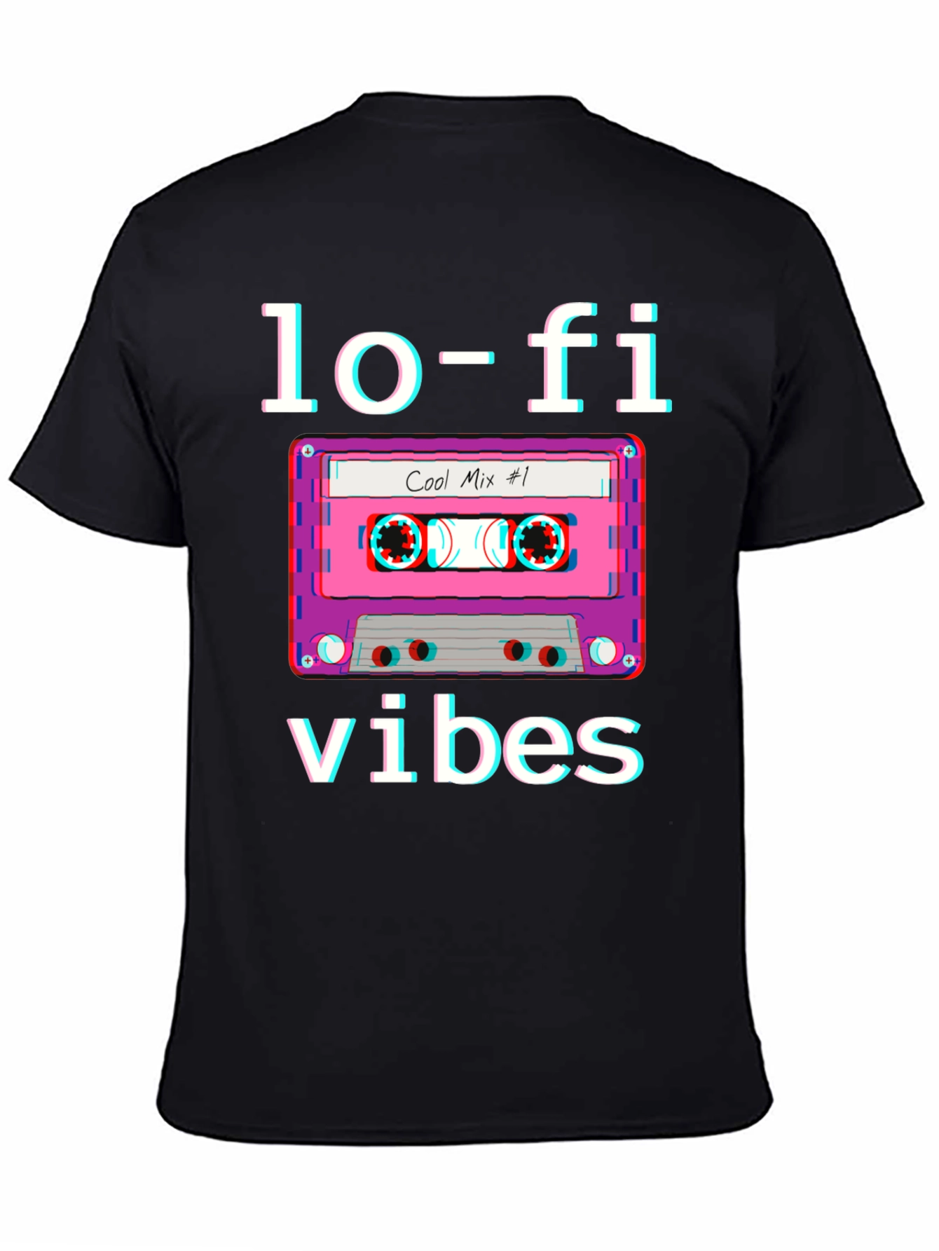 Lo-Fi Vibes Cassette Tape Graphic T-Shirt