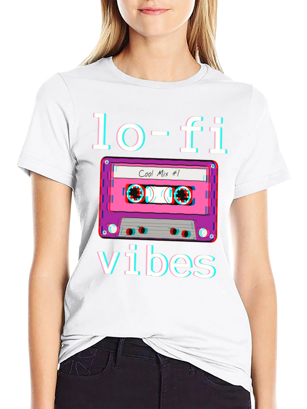 Lo-Fi Vibes Cassette Tape Graphic T-Shirt