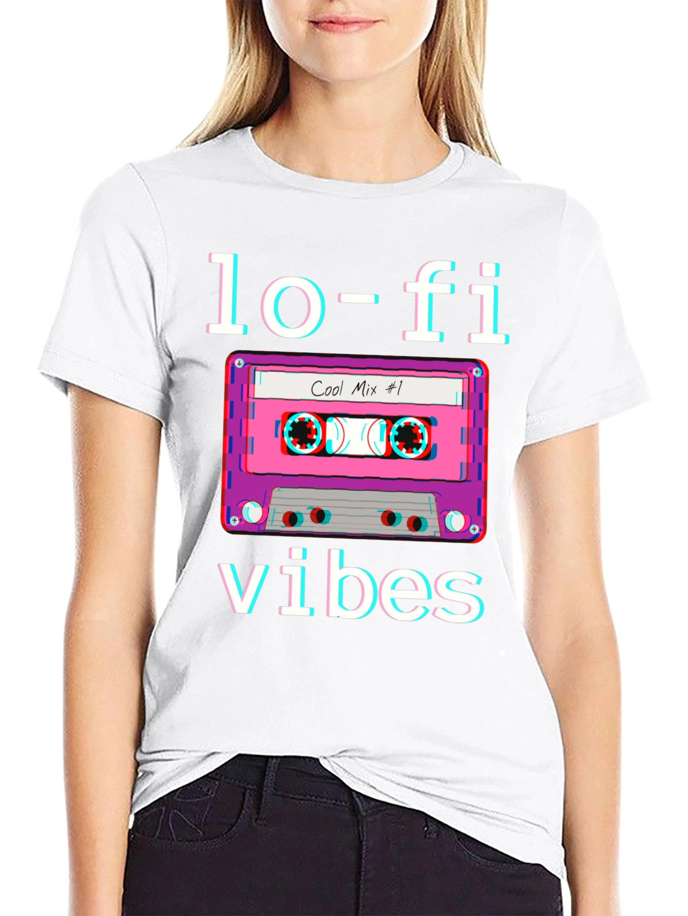 Lo-Fi Vibes Cassette Tape Graphic T-Shirt