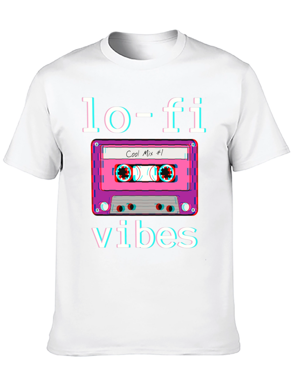 Lo-Fi Vibes Cassette Tape Graphic T-Shirt