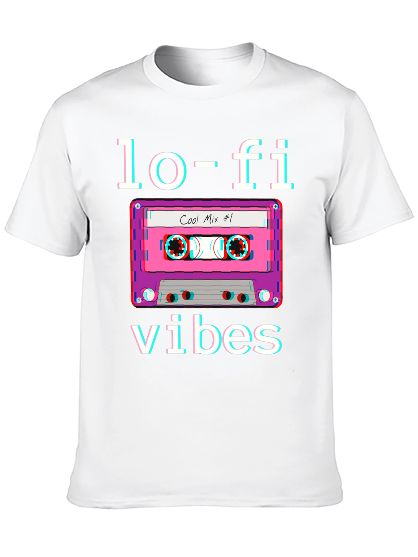 Lo-Fi Vibes Cassette Tape Graphic T-Shirt