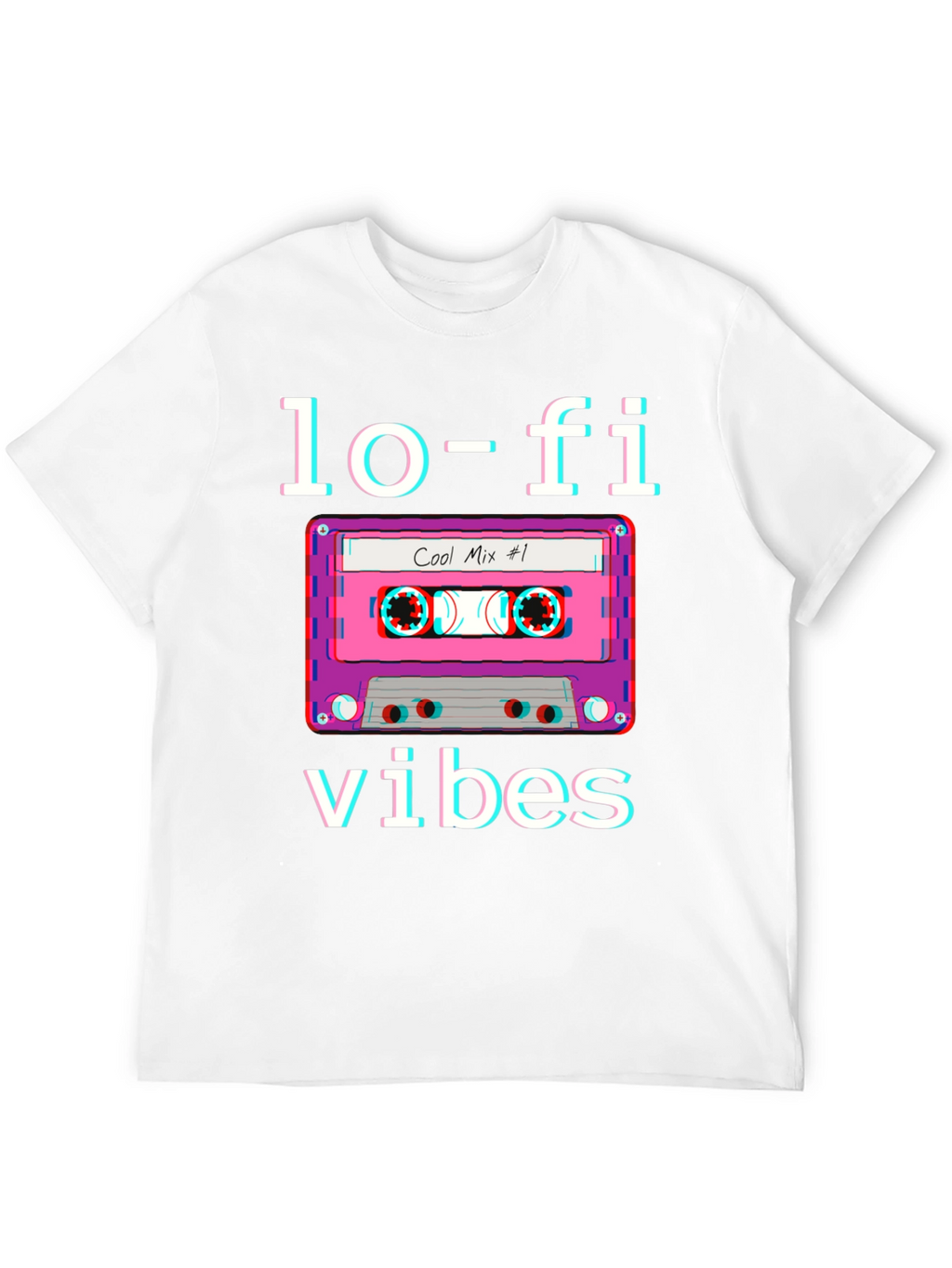 Lo-Fi Vibes Cassette Tape Graphic T-Shirt