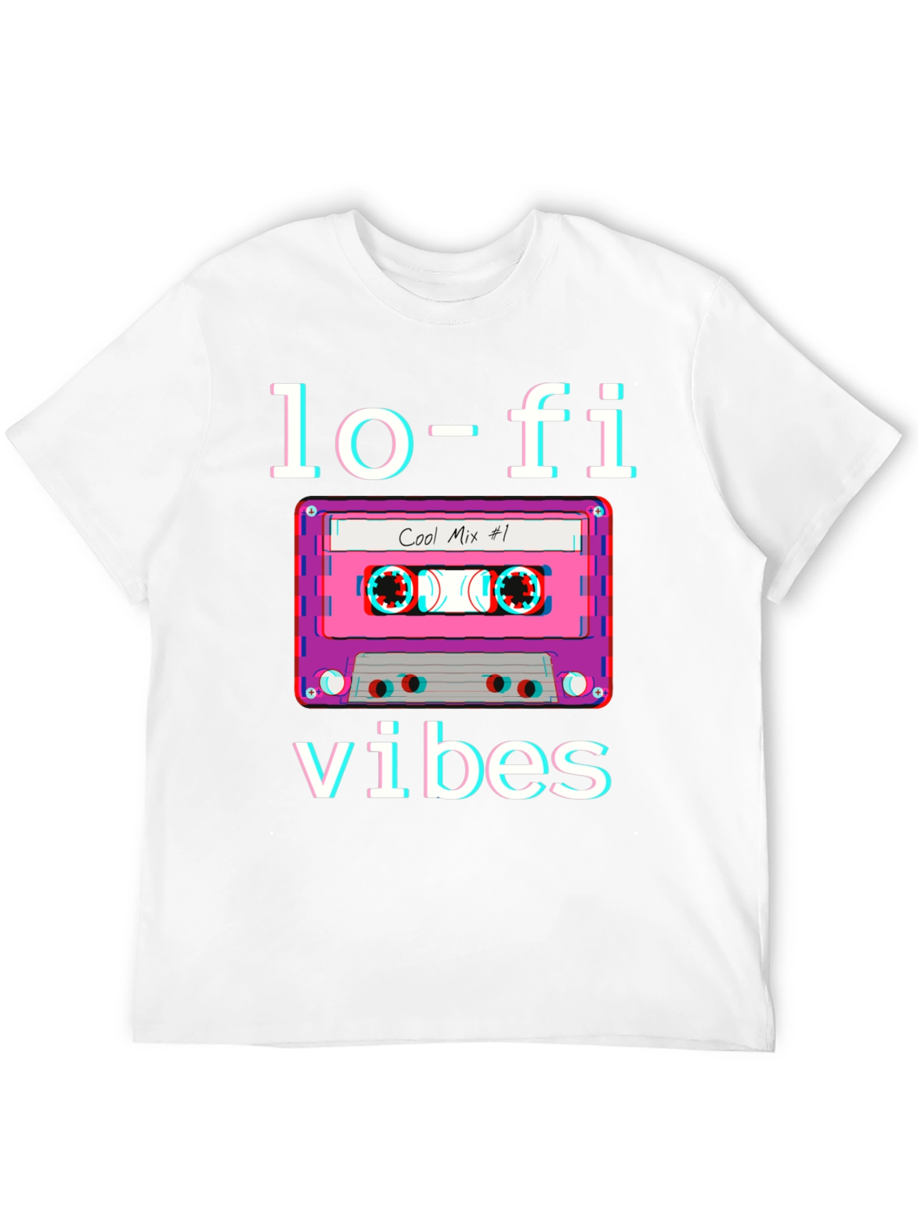 Lo-Fi Vibes Cassette Tape Graphic T-Shirt