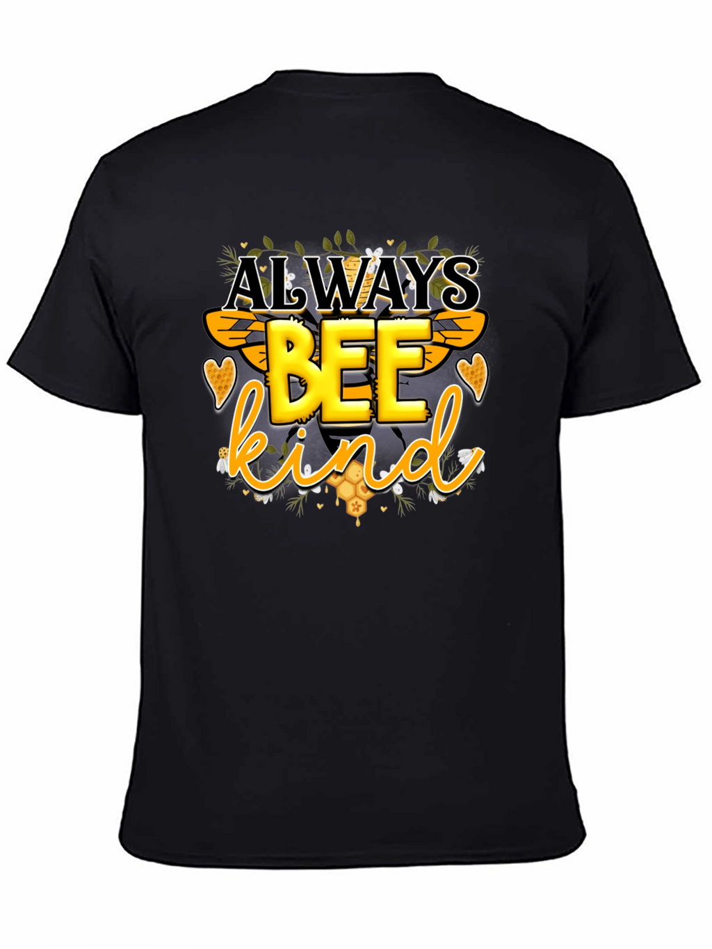 Always Bee Kind Graphic Tee - Trendy Mens T-Shirt