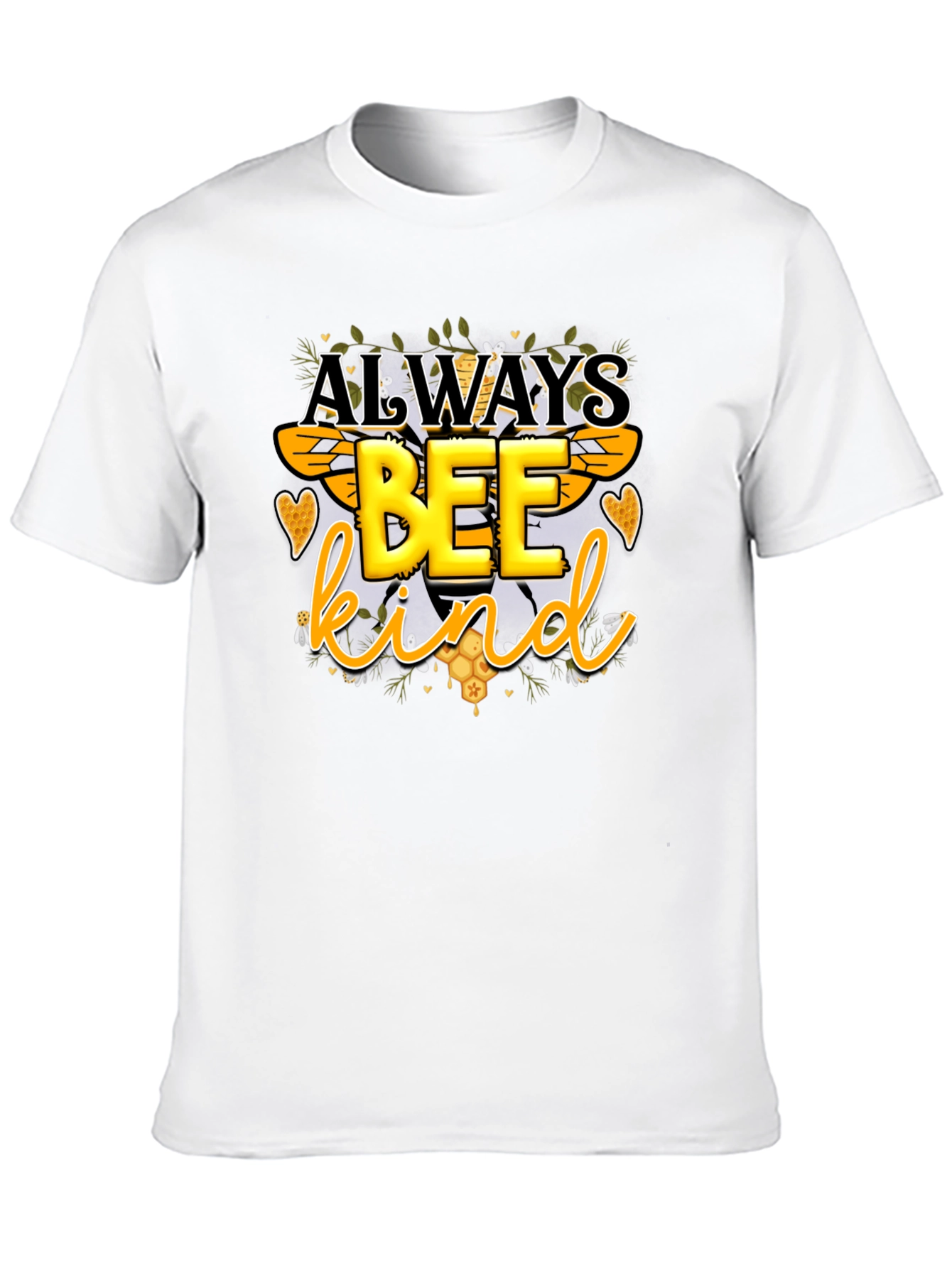 Always Bee Kind Graphic Tee - Trendy Mens T-Shirt