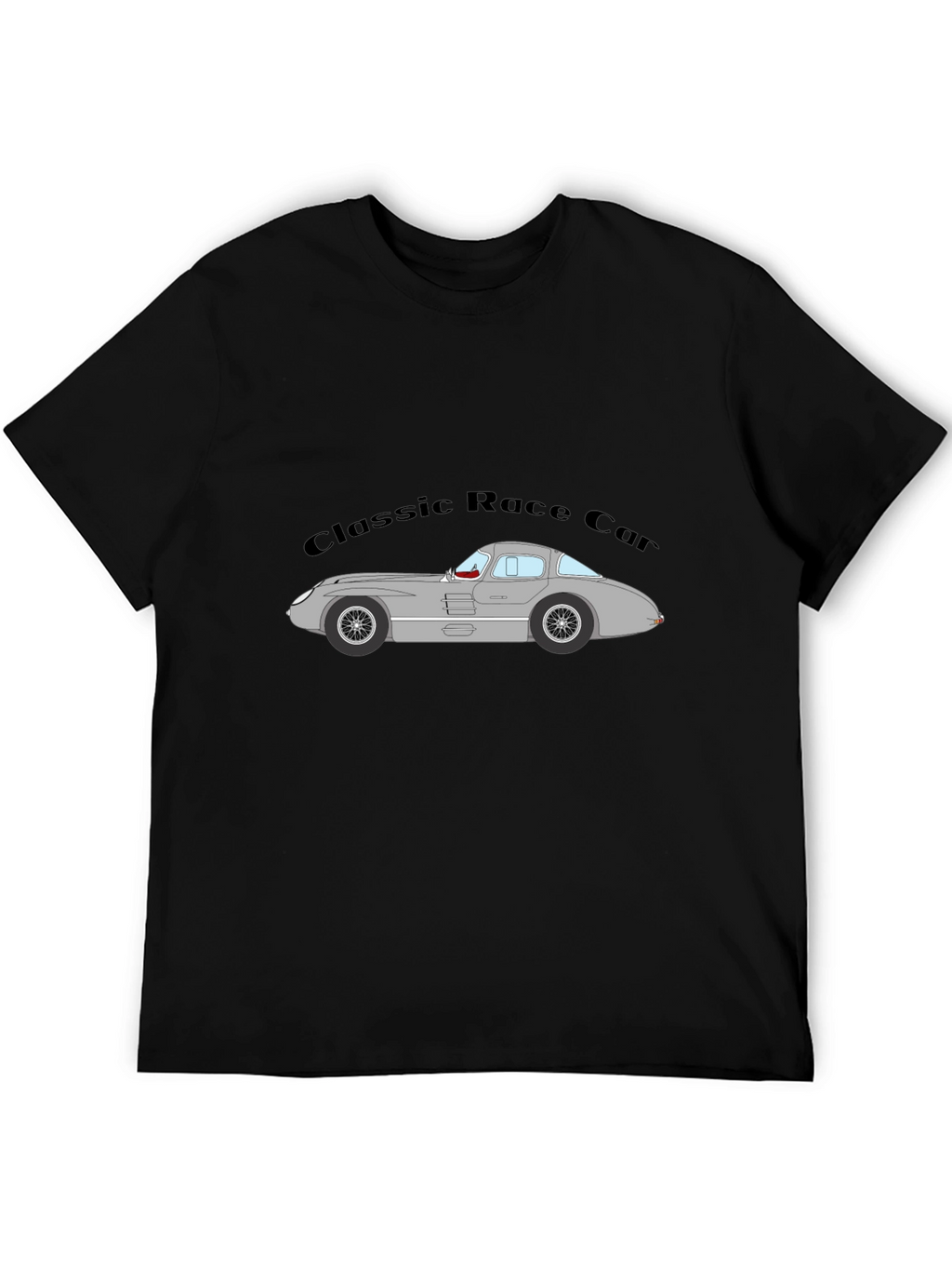 Classic Race Car Graphic T-Shirt - Retro Auto Style