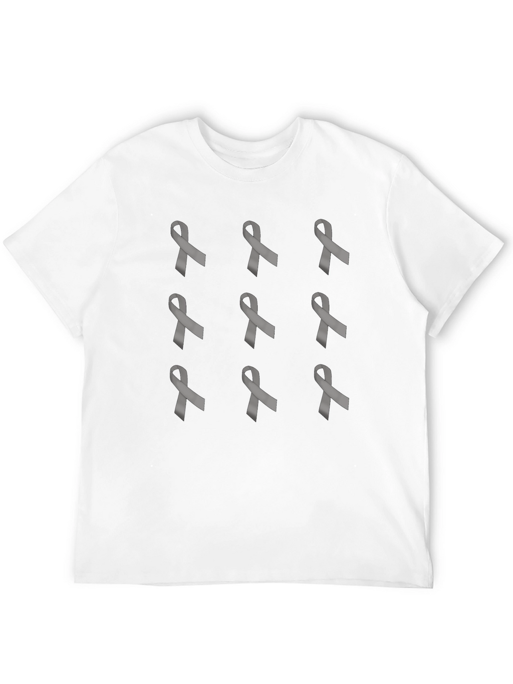 Awareness Ribbon Patterned Tee