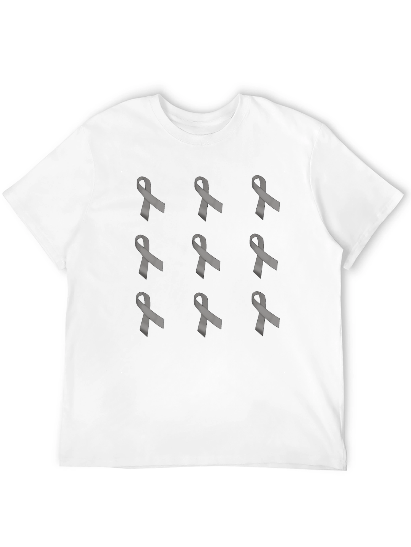 Awareness Ribbon Patterned Tee