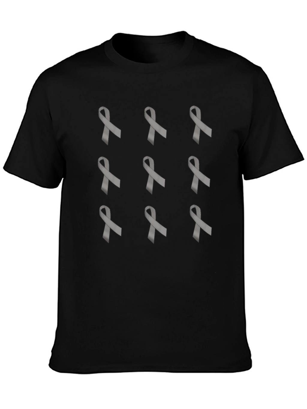 Awareness Ribbon Patterned Tee