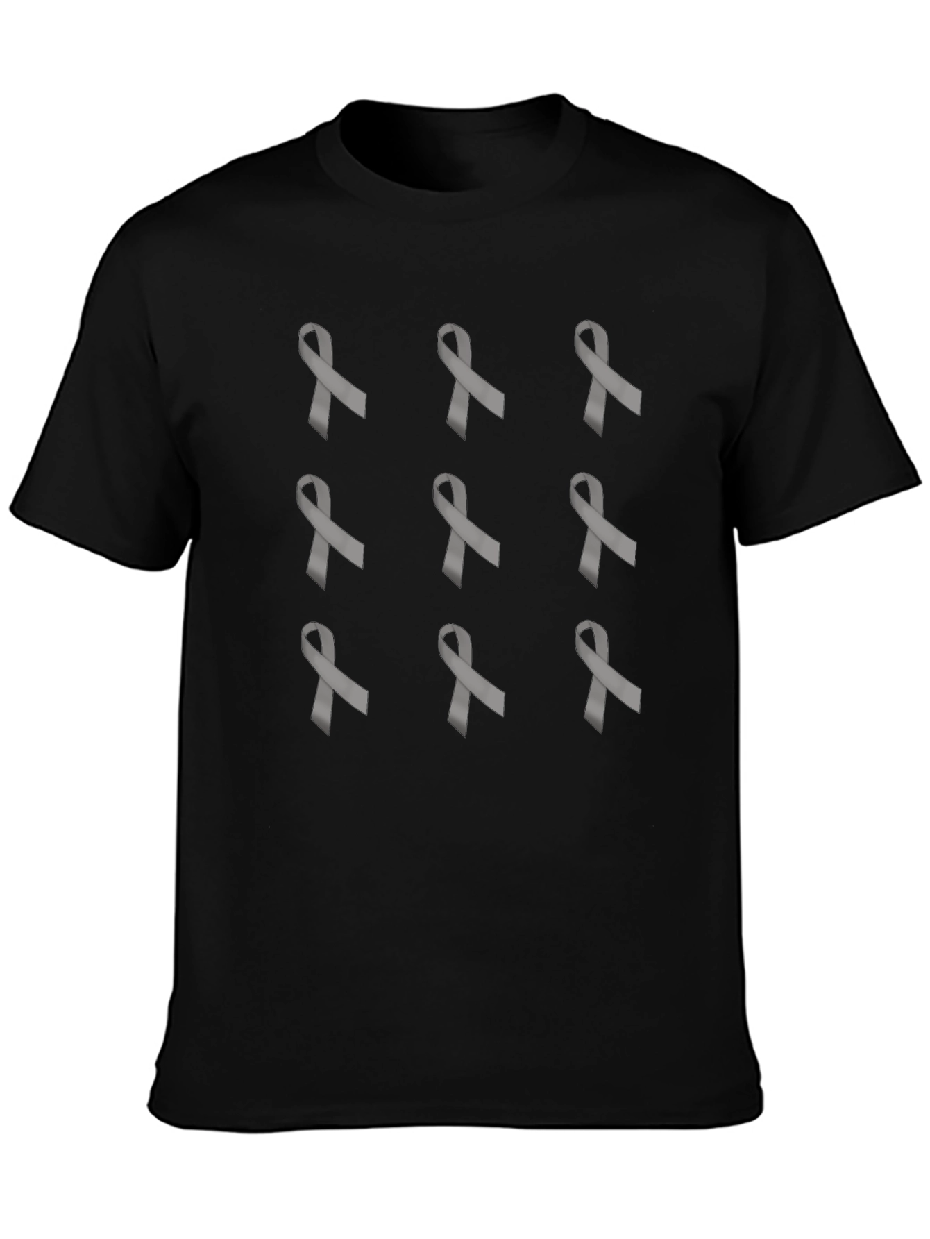 Awareness Ribbon Patterned Tee