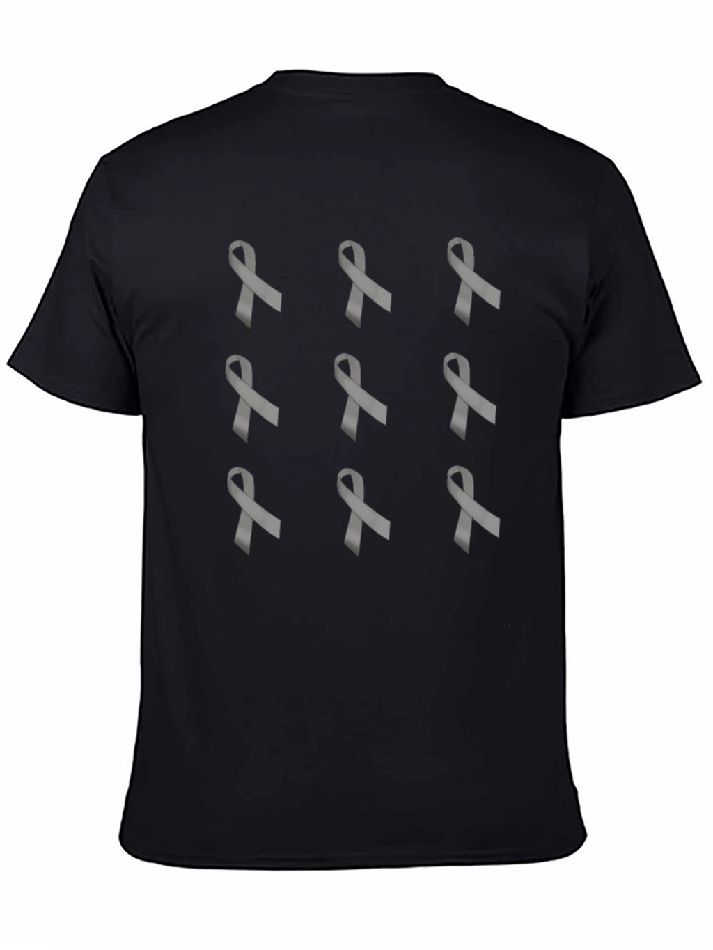 Awareness Ribbon Patterned Tee
