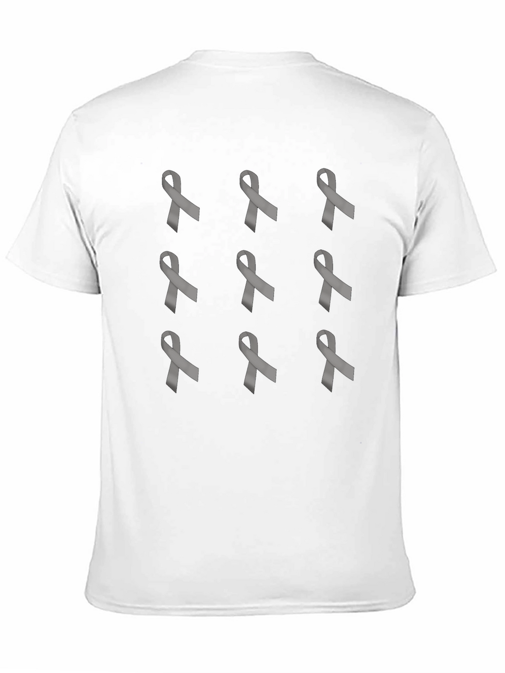 Awareness Ribbon Patterned Tee