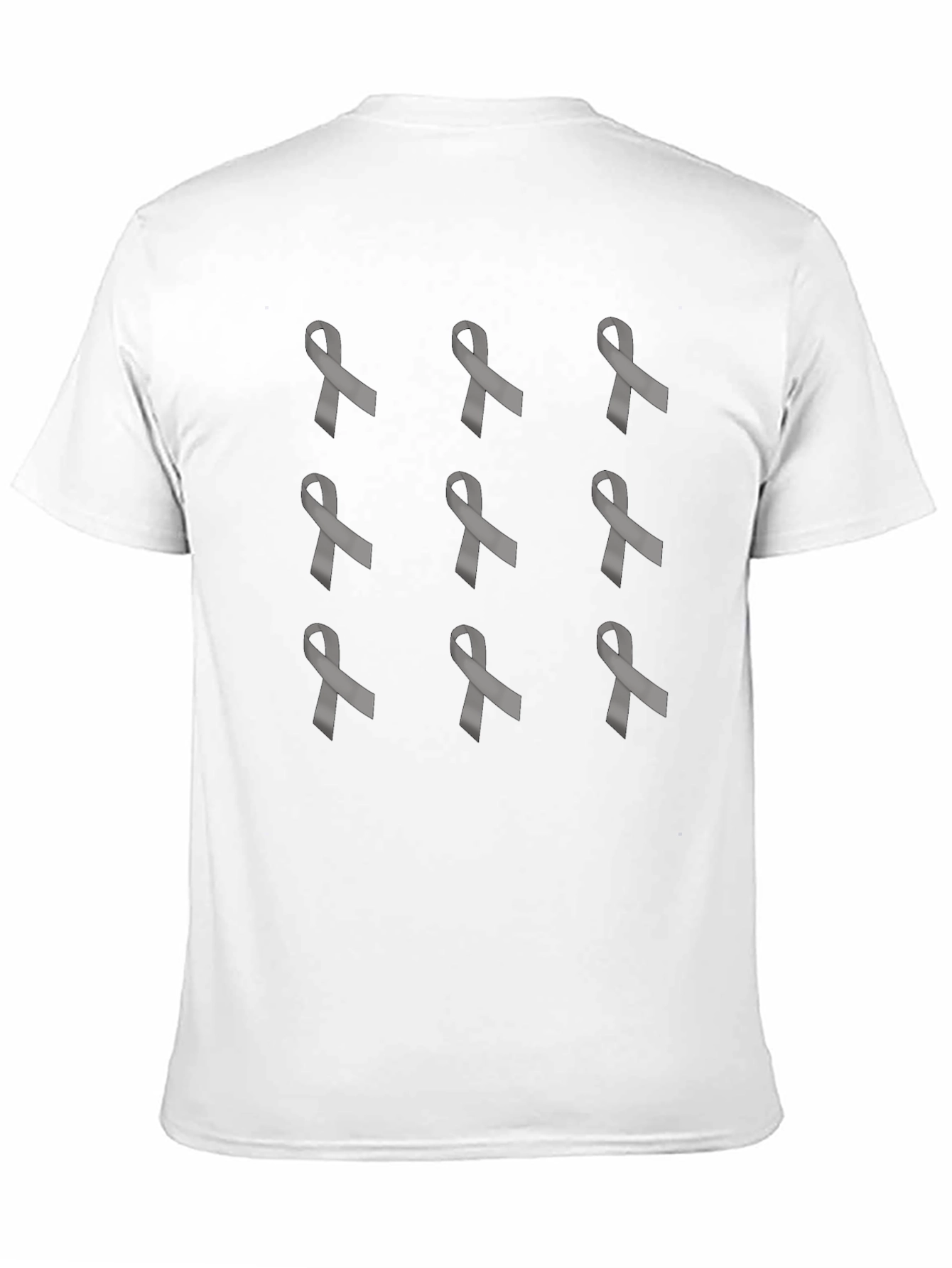Awareness Ribbon Patterned Tee
