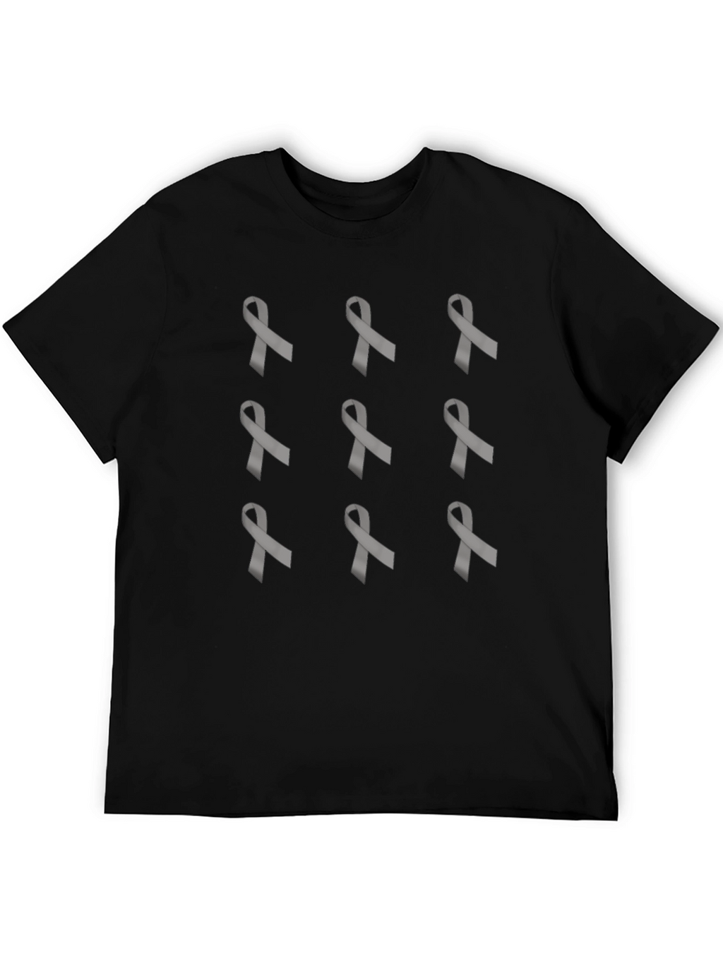 Awareness Ribbon Patterned Tee