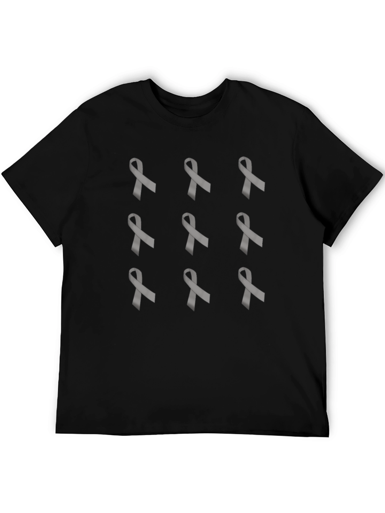 Awareness Ribbon Patterned Tee