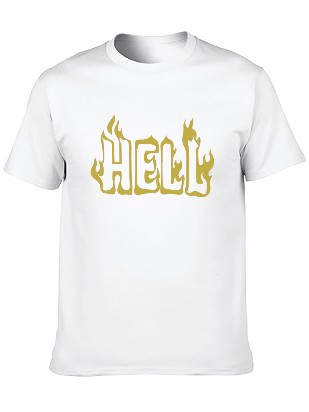 Fiery Hell Graphic Tee - Bold & Edgy Style