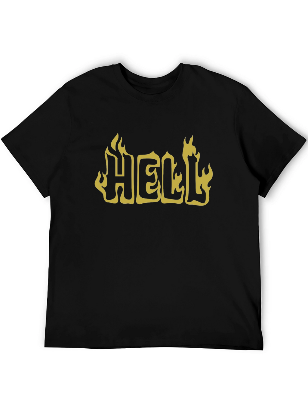 Fiery Hell Graphic Tee - Bold & Edgy Style