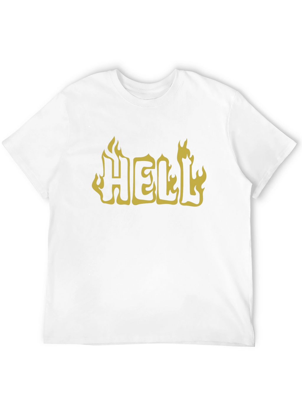 Fiery Hell Graphic Tee - Bold & Edgy Style