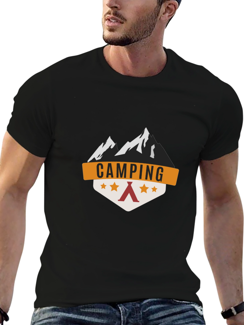 Camping Graphic Tee - Adventure Ready Soft Cotton