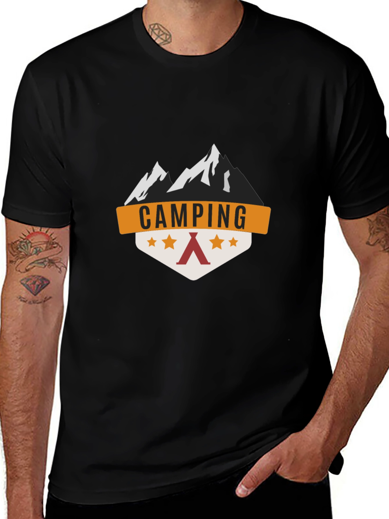 Camping Graphic Tee - Adventure Ready Soft Cotton
