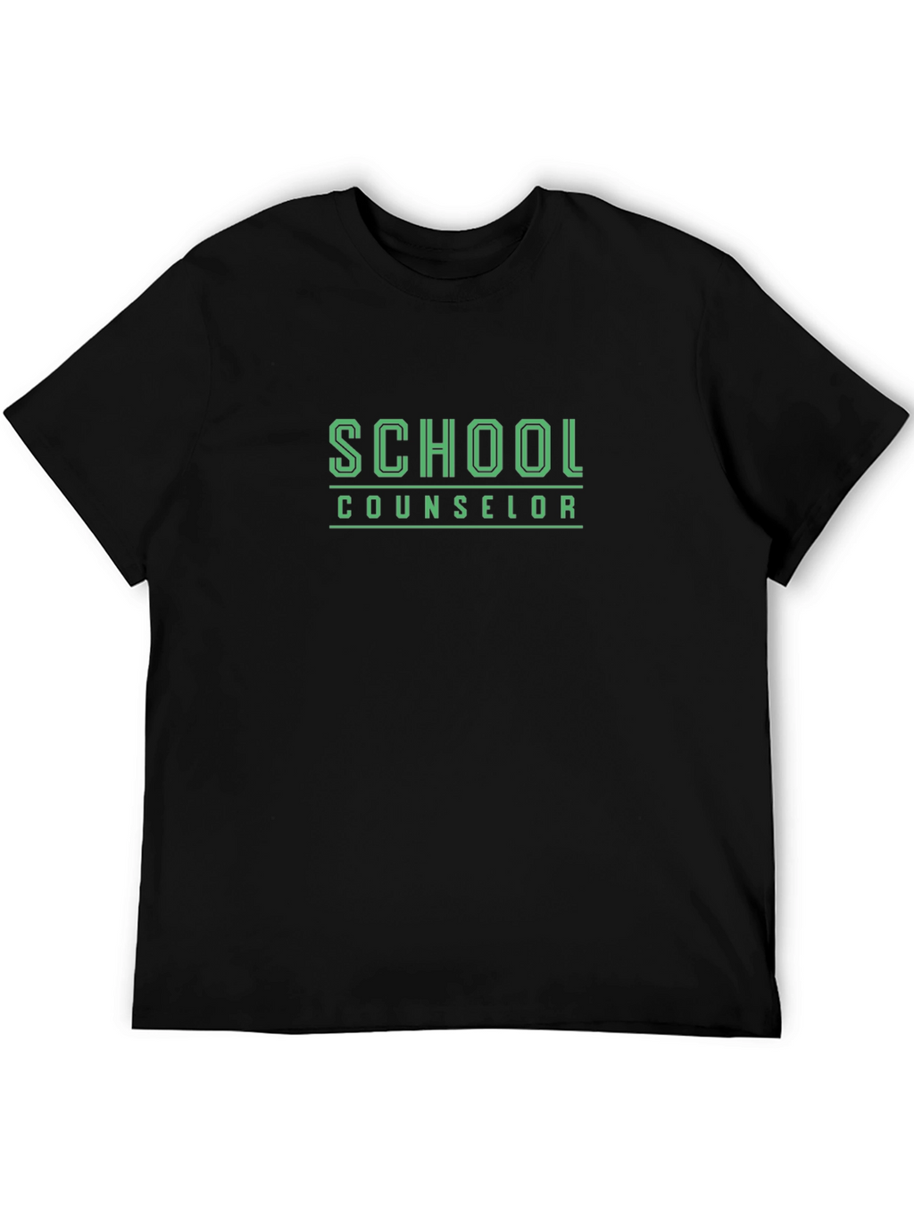 School Counselor T-Shirt - Unisex Black Tee