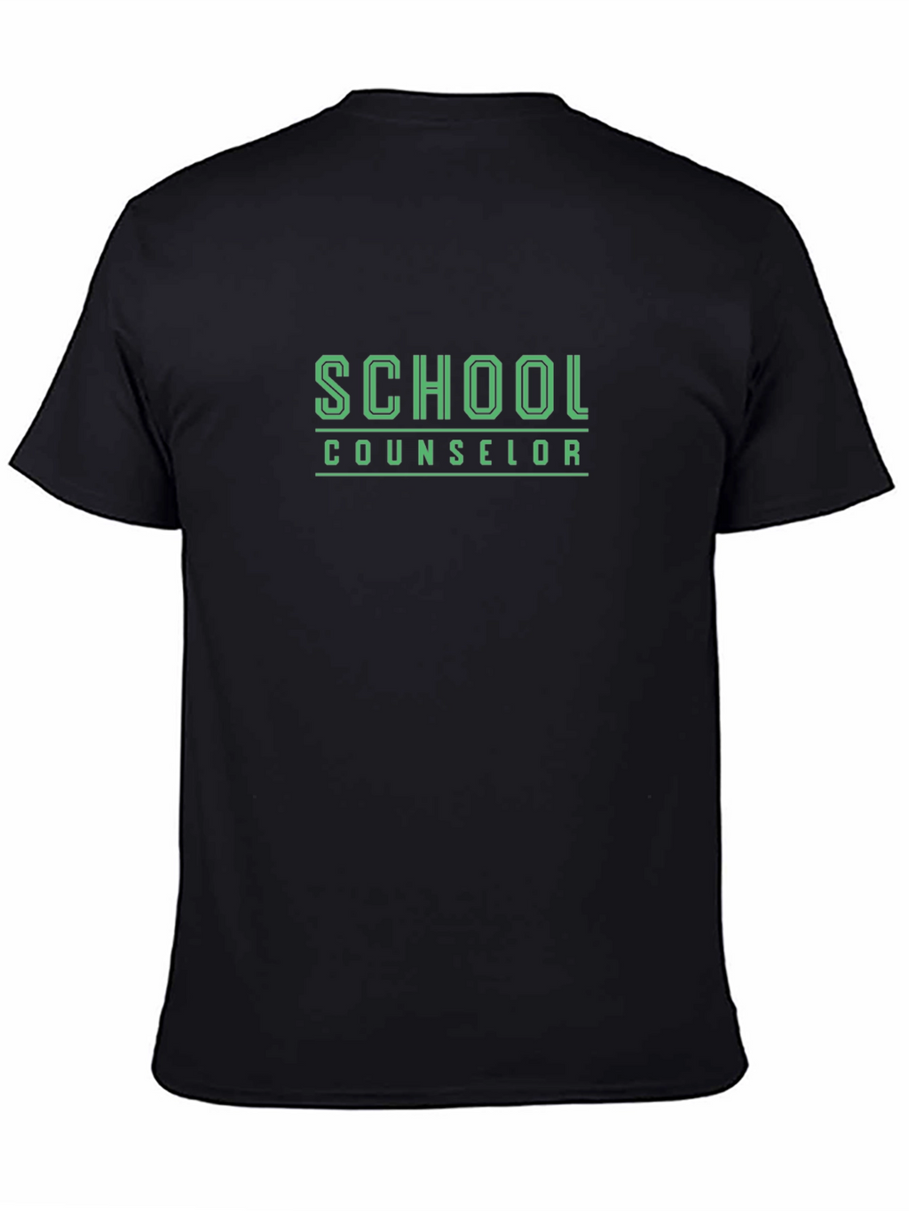 School Counselor T-Shirt - Unisex Black Tee