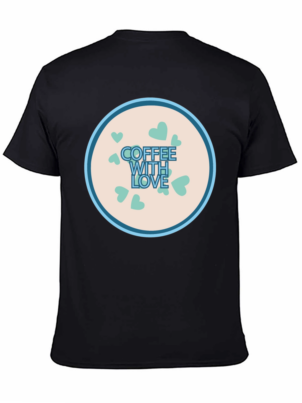 Coffee With Love Graphic T-Shirt - Soft Cotton Tee