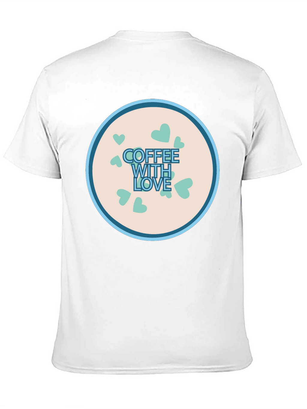 Coffee With Love Graphic T-Shirt - Soft Cotton Tee