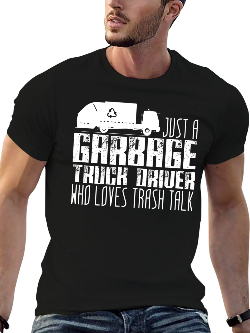 Garbage Truck Driver Trash Talk T-Shirt