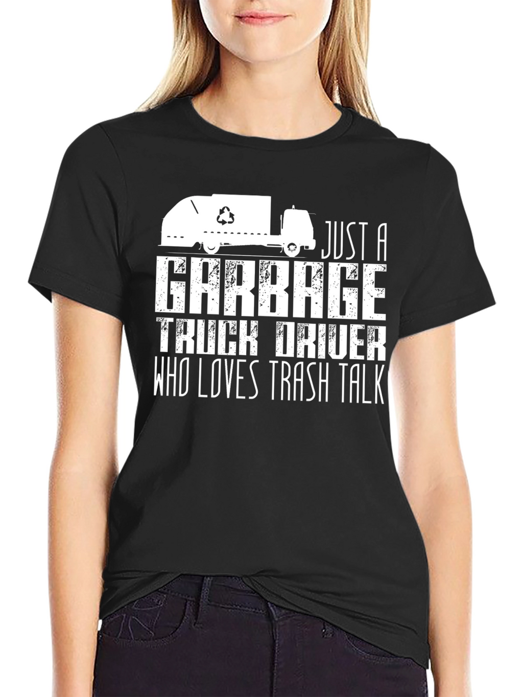 Garbage Truck Driver Trash Talk T-Shirt