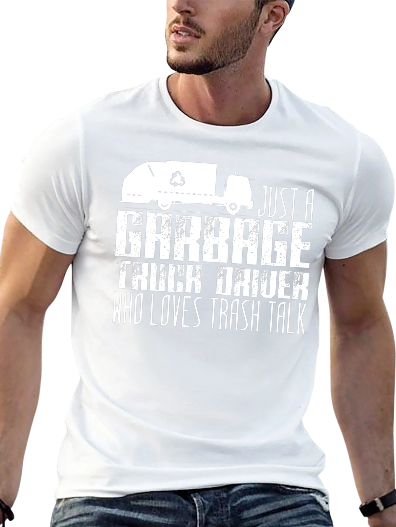 Garbage Truck Driver Trash Talk T-Shirt