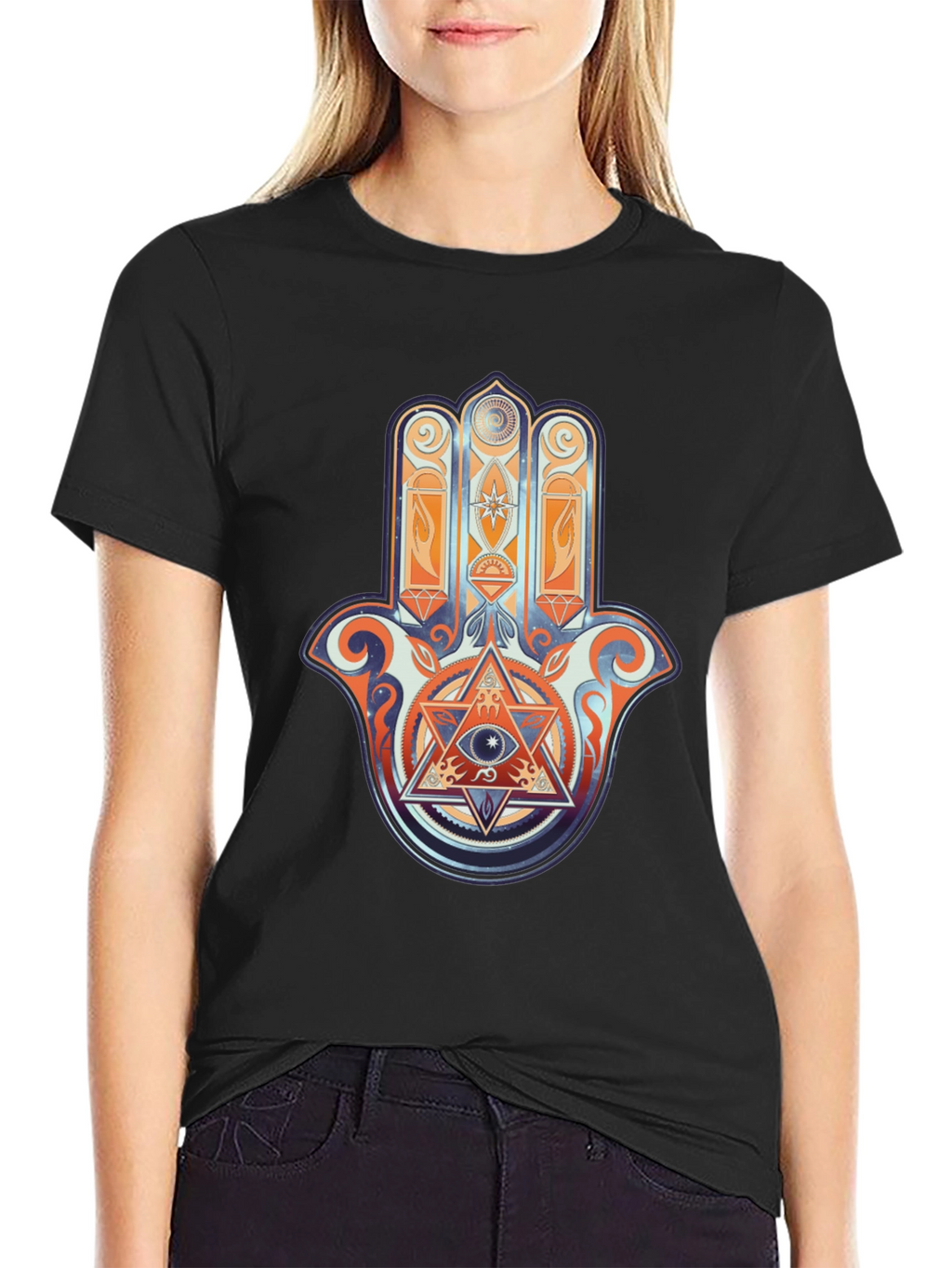 Hamsa Hand Graphic Tee