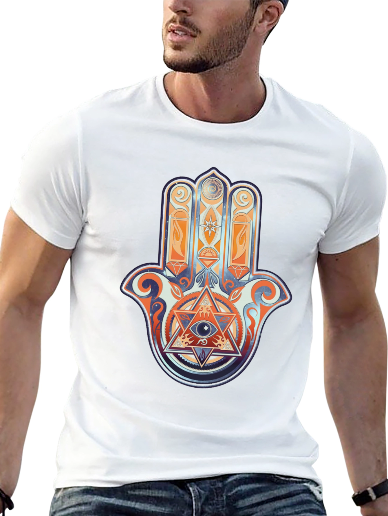 Hamsa Hand Graphic Tee