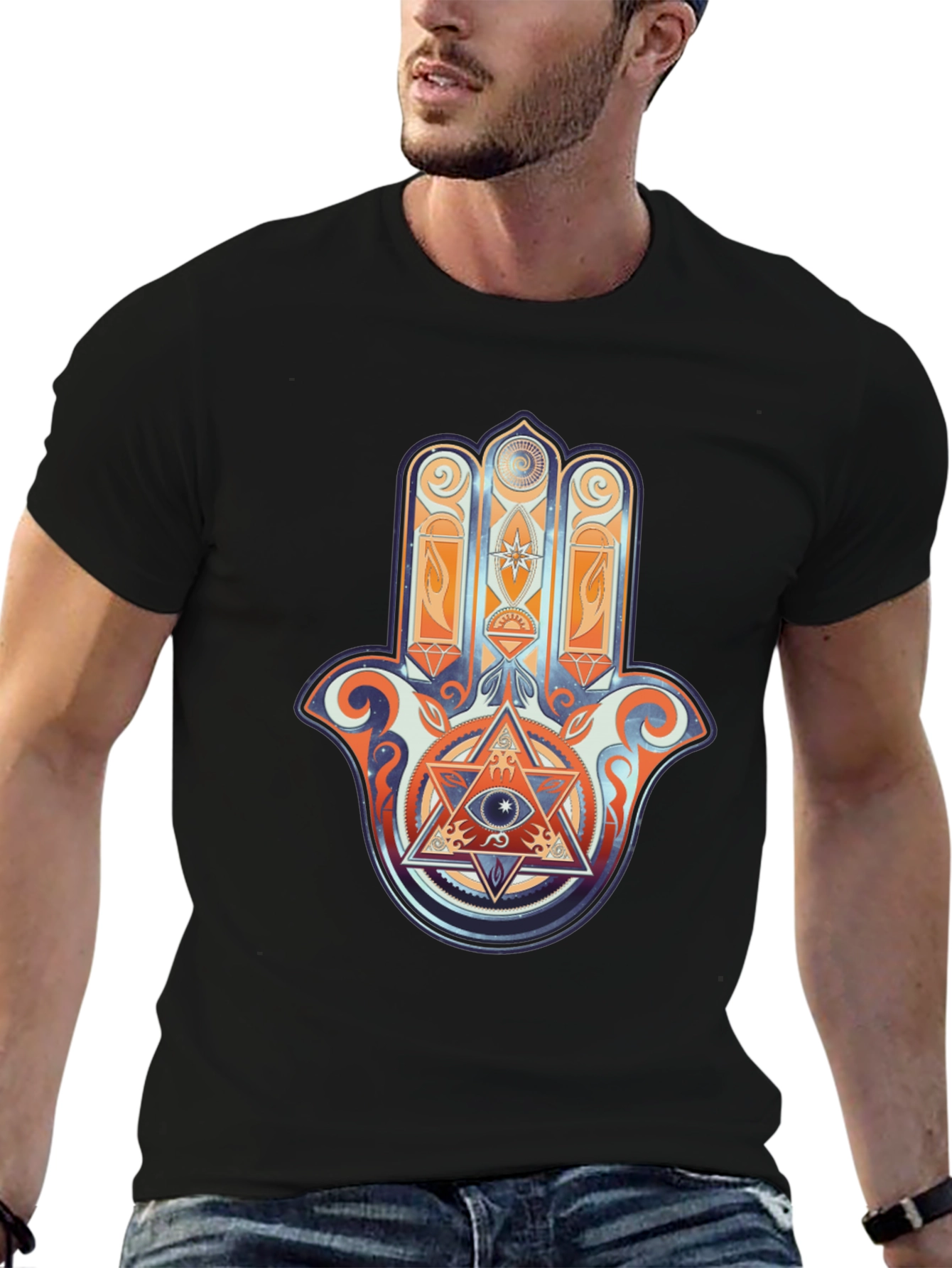 Hamsa Hand Graphic Tee