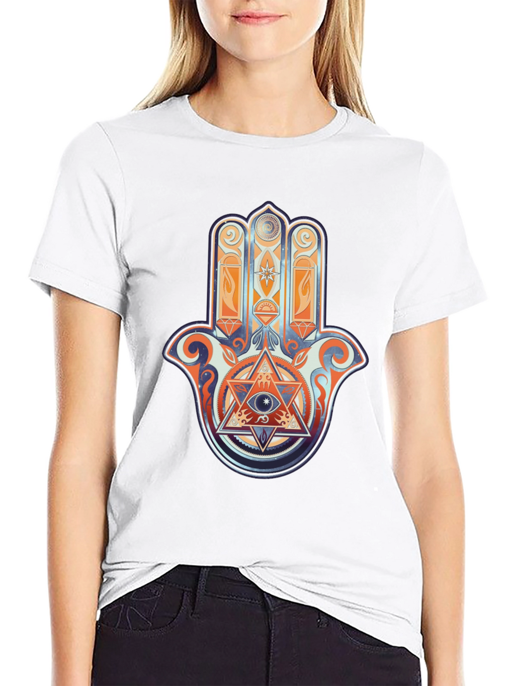Hamsa Hand Graphic Tee
