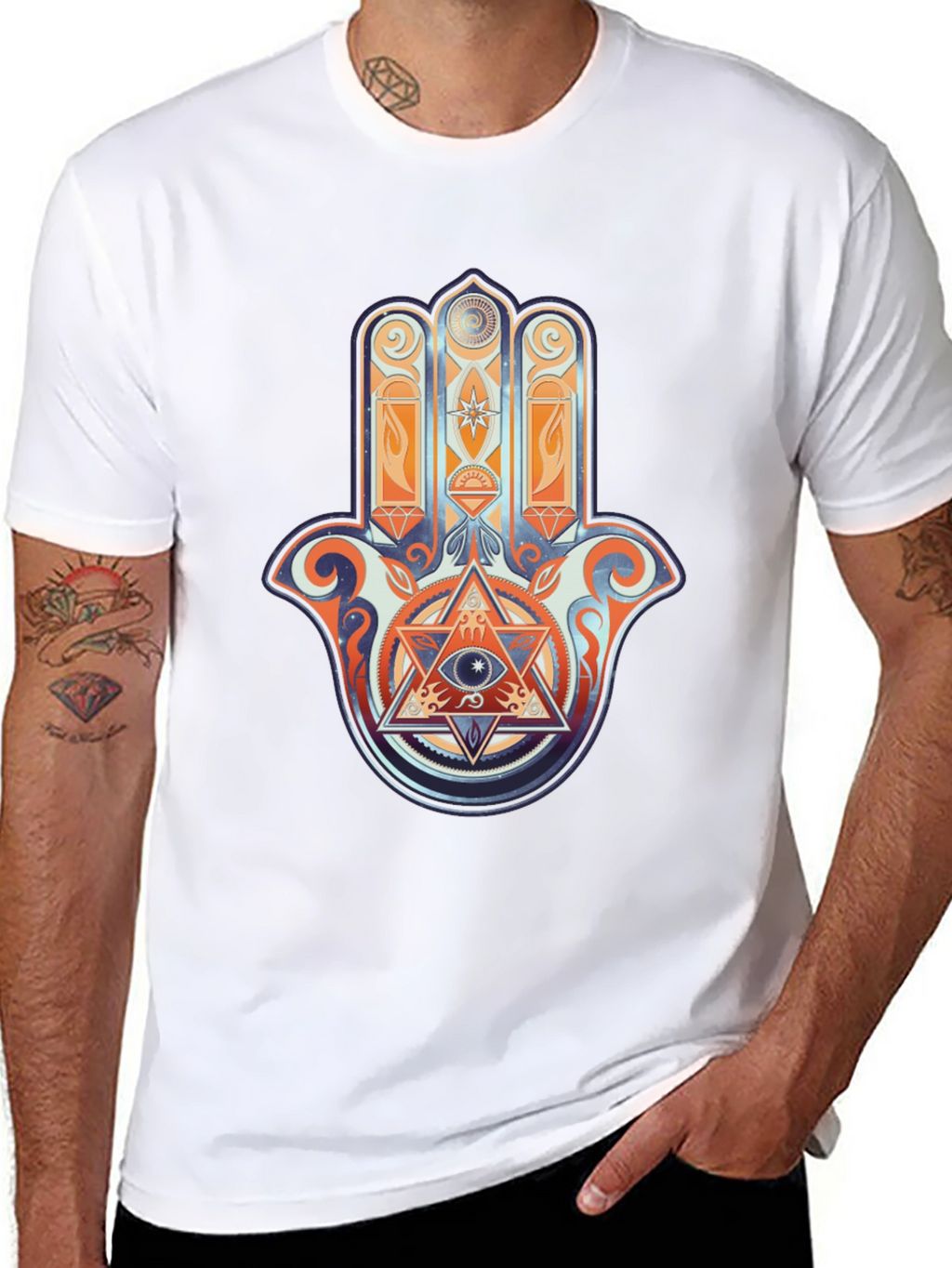 Hamsa Hand Graphic Tee