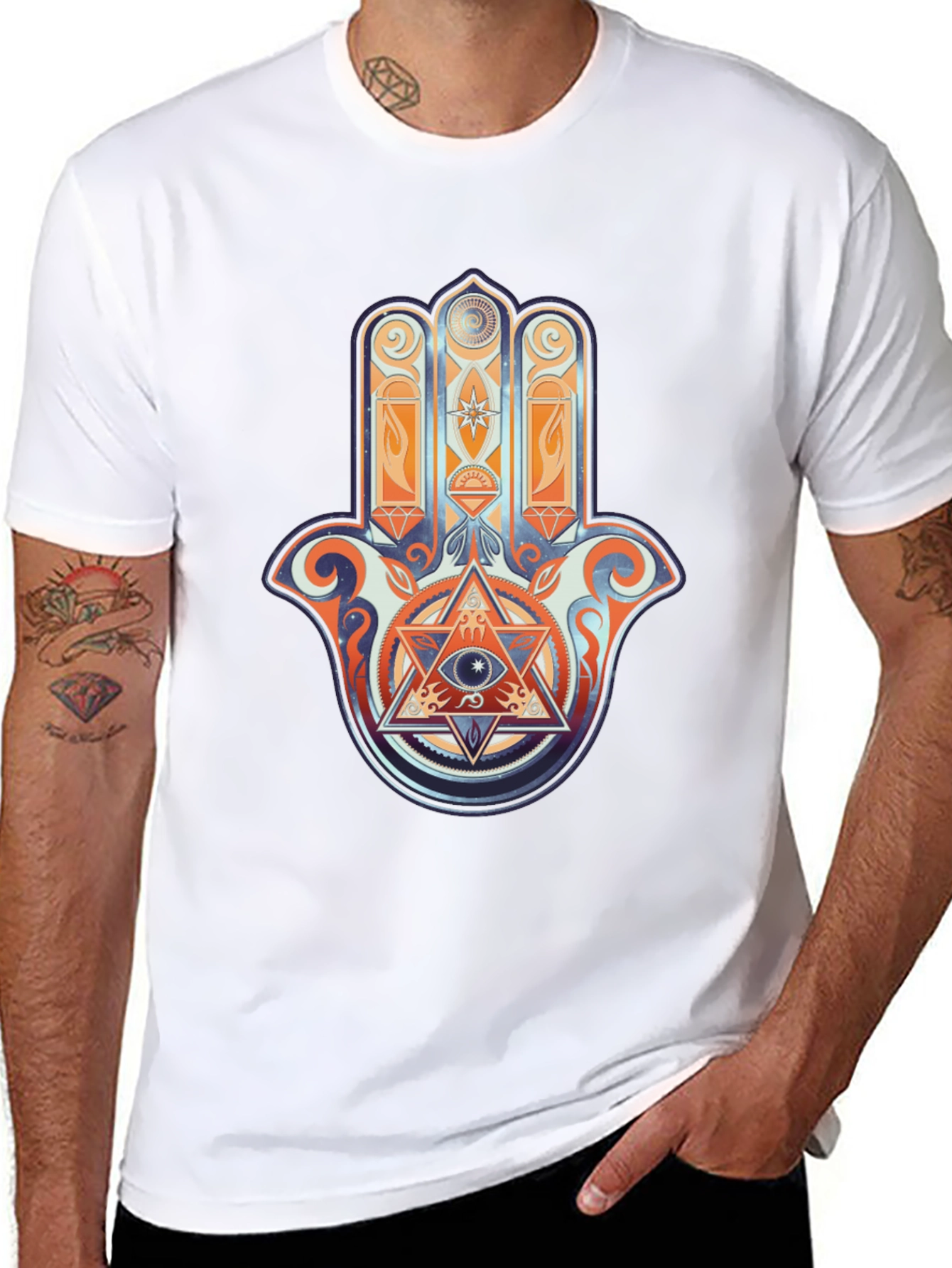 Hamsa Hand Graphic Tee