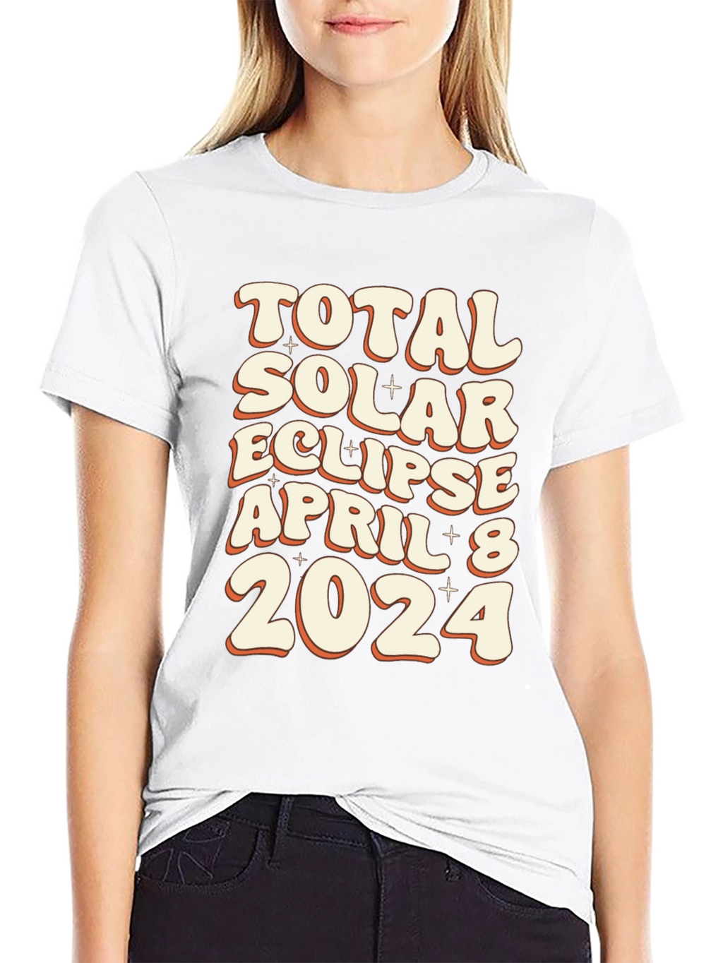 Total Solar Eclipse April 8 2024 Graphic Tee