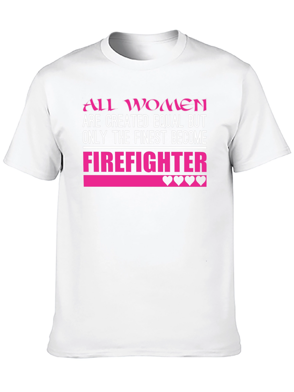 Finest Women Firefighter T-Shirt