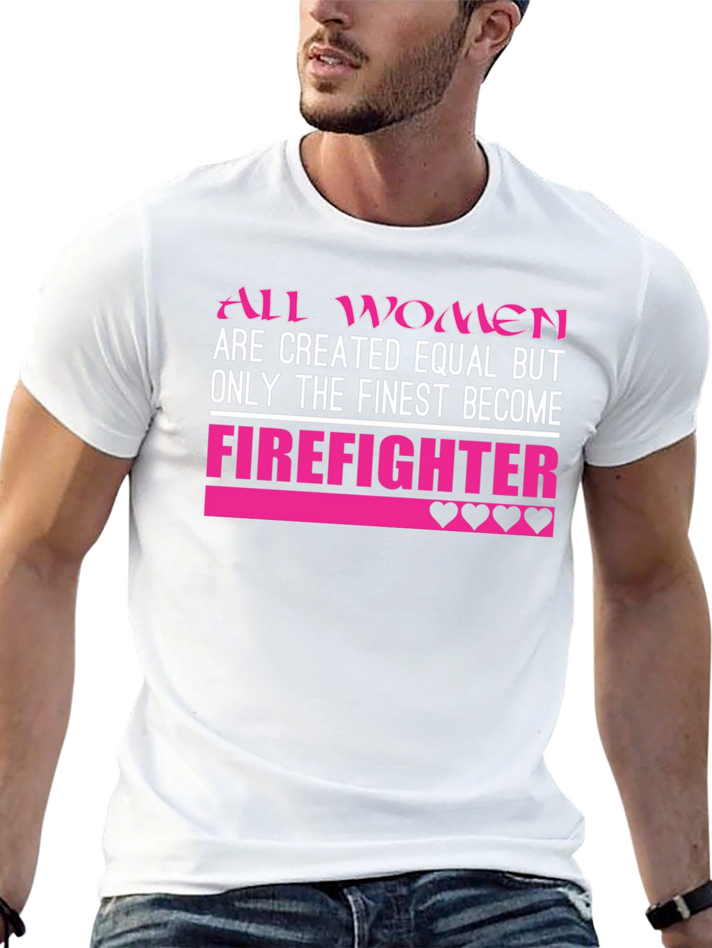Finest Women Firefighter T-Shirt