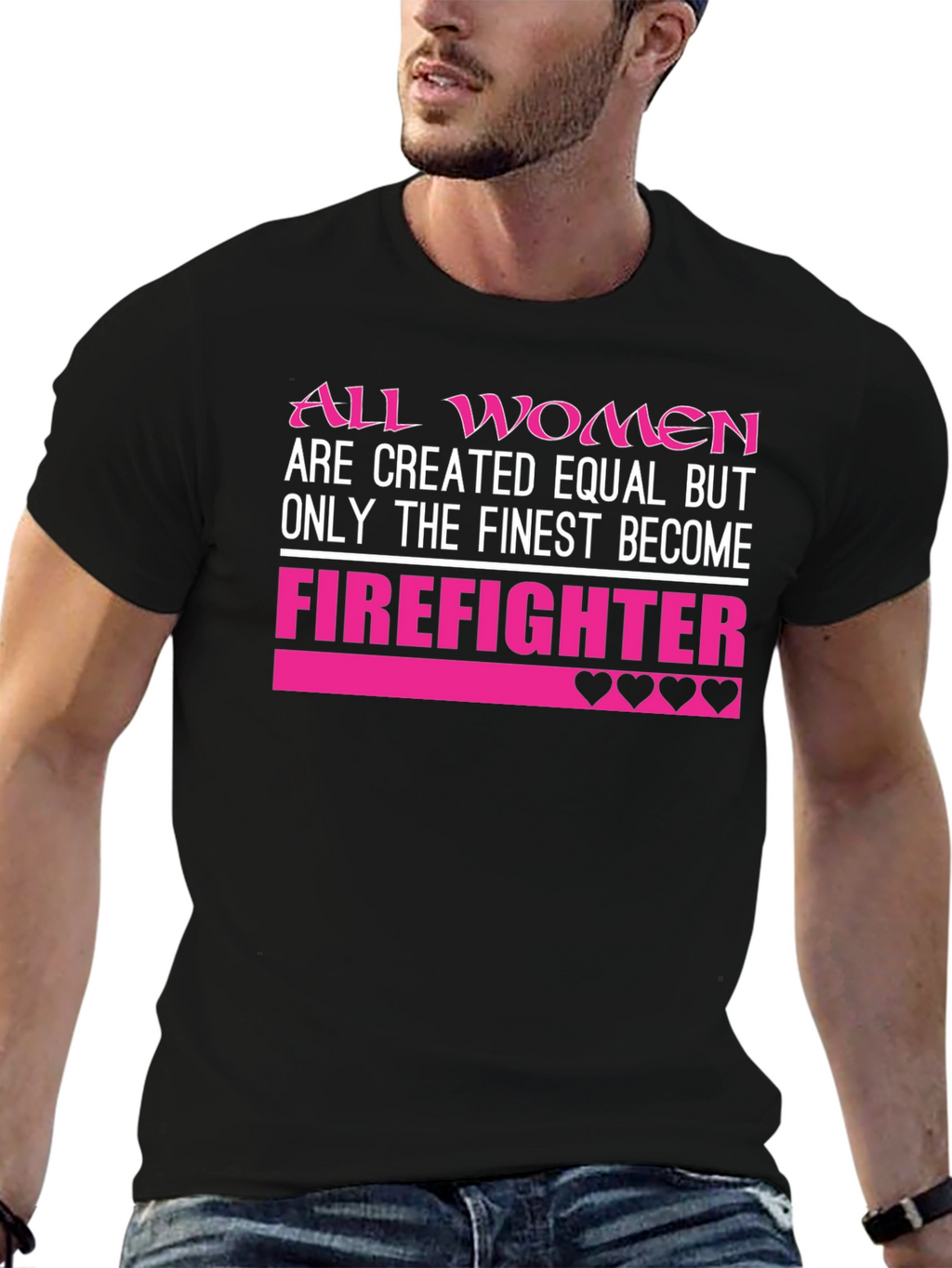 Finest Women Firefighter T-Shirt